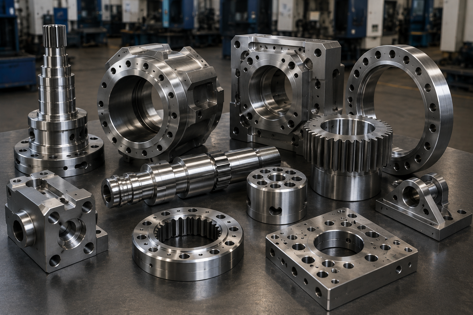 Heavy Machined Components